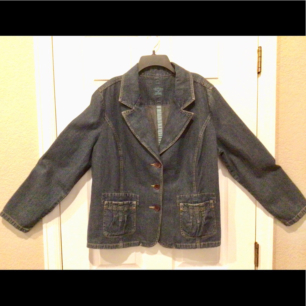 Sonoma Jean Jacket 1X - Picture 7 of 10